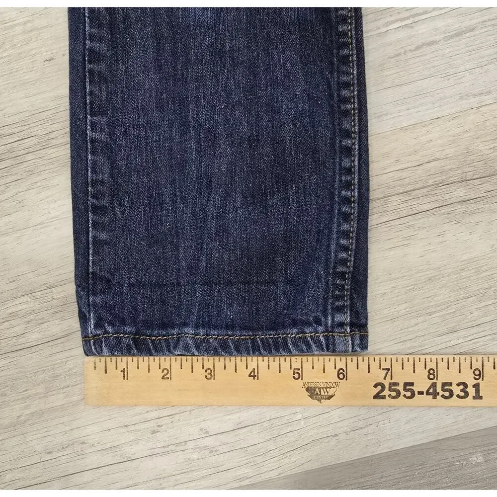 Vans Off The Wall V76 Skinny Jeans Men's 32x34 Dark Wash Blue Denim Skater